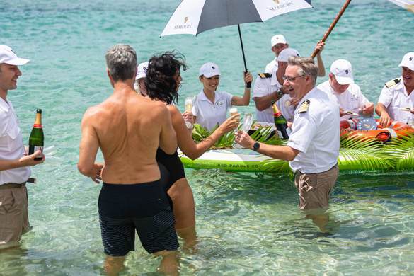 Seabourn Caviar In The Surf at Carambola Beach 1 ©Scott Martin & Aly Whitman.jpg